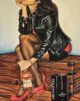 Девушка и виски