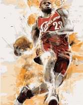 Прыжок баскетболиста