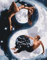 Она - Луна и он - Земля