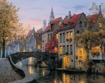 Вечер в старом городе