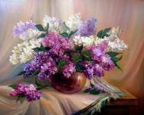 Букет нежной сирени