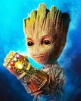 Грув с перчаткой Таноса