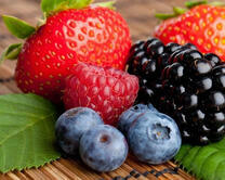 Сочное фото с ягодами