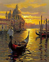 Венеция на закате дня