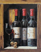 Вкусное красное вино