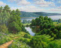 Тропа к широкой реке