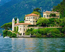 Вилла Балбьянелло на озере Комо