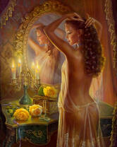 Красивая и обнаженная девушка