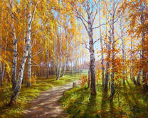 Прогулка сквозь осенний лес