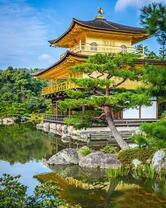 Храм Кинкаку-дзи в Японии