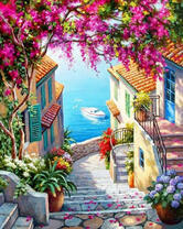 Неимоверно красивый спуск к морю