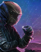 Космонавт с обручальным кольцом