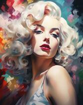 Портрет милой блондинки