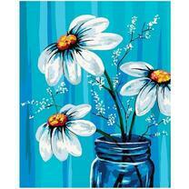 Три ромашки в банке