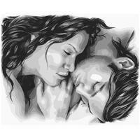 Картина по номерам без бренда «Влюбленные отдыхают» в интернет-магазине в Москве Картина по номерам без бренда «Влюбленные отдыхают»