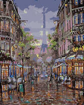 Эйфелева башня в тумане