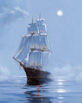 Яхта среди тумана