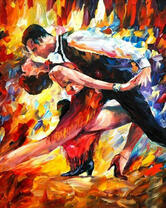 Жгучий танец танго