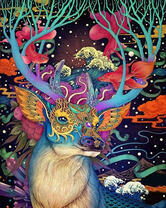 Олень и мир вокруг него