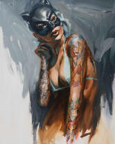 Сексуальная девушка-кошка