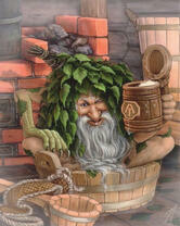 Водяной в бане