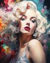 Портрет стильной блондинки