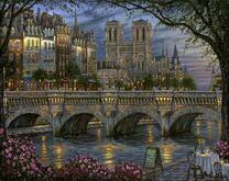 Столик у широкого моста