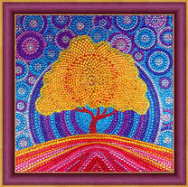 Осеннее дерево в поле