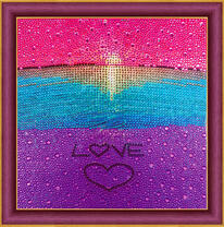 Пляж и закат на море