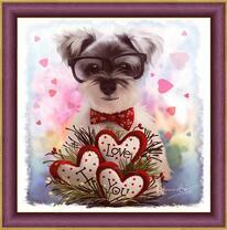 Щенок в очках