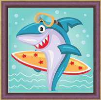 Веселая акула