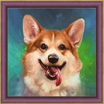 Уставший песик