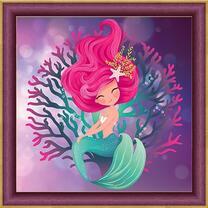 Русалочка на коралле