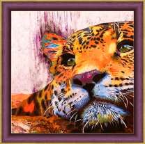 Большой леопард на отдыхе