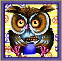 Совушка с шоколадкой