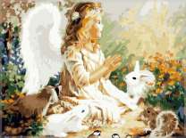 Ангелочек в лесу