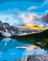 Прекрасный горный пейзаж