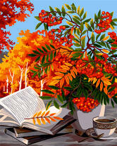 Рябина и золотая осень