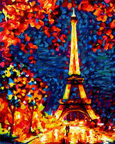 Осенний вечер в Париже