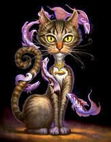 Волшебный кот и рыбки