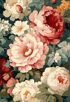 Пушистые пионы