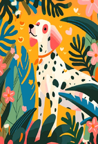 Милый далматинец