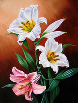 Цветок лилии