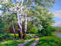 Три берёзки у дороги