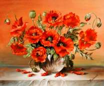 Свежесобранные маки