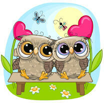 Совята на скамье