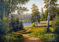 Пейзаж русской красоты