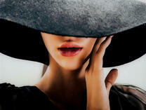 Загадочная леди в широкополой шляпе