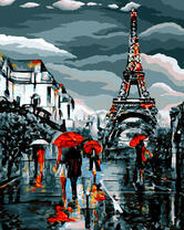 Дождь в осеннем Париже