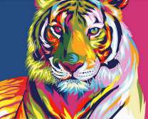 Суровый тирг в поп-арт